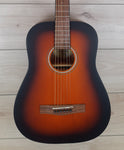 Fender FA-15 3/4 Scale Steel strings Acoustic Guitar with Gig Bag, Walnut Fingerboard, Sunburst