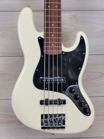 Fender Deluxe Active Jazz Bass - Olympic White