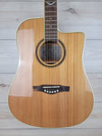 EKO NXT Series Dreadnought Cutaway - Natural