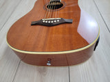 EKO Guitars DUO Series Mini Acoustic / Electric Guitar - Natural