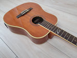 EKO Guitars DUO Series Mini Acoustic / Electric Guitar - Natural