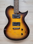 Eko AQUA Standard Electric Guitar - Honey Burst