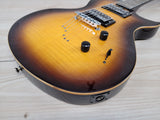 Eko AQUA Standard Electric Guitar - Honey Burst