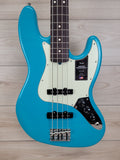 Fender American Professional II Jazz Bass Rosewood Fingerboard, Miami Blue