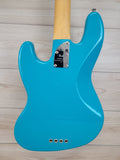 Fender American Professional II Jazz Bass Rosewood Fingerboard, Miami Blue