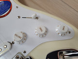 Fender Eric Clapton Stratocaster Electric Guitar - Olympic White with Maple Fingerboard