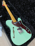 Fender American Original 60s Telecaster Thinline with Maple Fingerboard, Surf Green