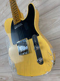 Fender Custom Shop Limited Edition '51 Telecaster Heavy Relic Maple Fingerboard Aged Nocaster Blonde