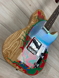 Fender Jimmy Page Telecaster - Natural with Artwork