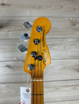 Fender American Ultra Precision Bass Maple Fingerboard, Arctic Pearl