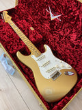 Fender Custom Shop 1957 Stratocaster Relic Electric Guitar - Aged HLE Gold