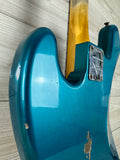 Fender Custom Shop Limited Edition 60 Jazz Bass Relic Aged Ocean Turquoise