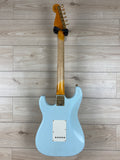 Fender Custom Shop 62 Journeyman Limited Edition Stratocaster Relic Aged Sonic Blue with Gold Hardware