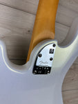 Fender American Ultra Precision Bass Maple Fingerboard, Arctic Pearl