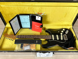 Fender Custom Shop Black Roasted Dual-Mag Strat Relic - Aged Black