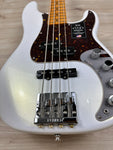 Fender American Ultra Precision Bass Maple Fingerboard, Arctic Pearl