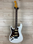 Fender American Ultra Stratocaster Left-Hand Guitar, Rosewood Fingerboard, Arctic Pearl