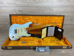 Fender Custom Shop 62 Journeyman Limited Edition Stratocaster Relic Aged Sonic Blue with Gold Hardware