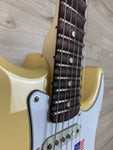 Fender Yngwie Malmsteen Stratocaster Scalloped Rosewood Fingerboard, Vintage White