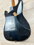 Fender Custom Shop Black Roasted Dual-Mag Strat Relic - Aged Black