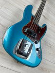 Fender Custom Shop Limited Edition 60 Jazz Bass Relic Aged Ocean Turquoise