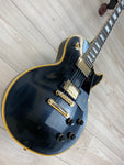 Gibson Custom 1957 Les Paul Custom Reissue VOS Electric Guitar - Ebony 2 Pickup