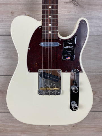 Fender American Professional II Telecaster Rosewood Fingerboard, Olympic White