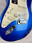 Fender American Ultra Stratocaster Left-Hand, Maple Fingerboard, Cobra Blue