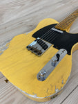 Fender Custom Shop Limited Edition '51 Telecaster Heavy Relic Maple Fingerboard Aged Nocaster Blonde