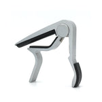 MJ Audio MJ-09SL Guitar Capo Silver Finish - CBN Music Warehouse