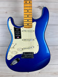 Fender American Ultra Stratocaster Left-Hand, Maple Fingerboard, Cobra Blue