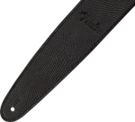 Fender Limited Leather Guitar Strap, Lizard (Black)