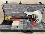 Fender American Ultra Stratocaster Left-Hand Guitar, Rosewood Fingerboard, Arctic Pearl