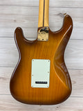 Fender 75th Anniversary Commemorative Stratocaster Electric Guitar, 2-Color Bourbon Burst