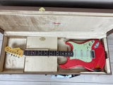 Fender Michael Landau Signature 1963 Stratocaster Fiesta Red over 3-Color Sunburst