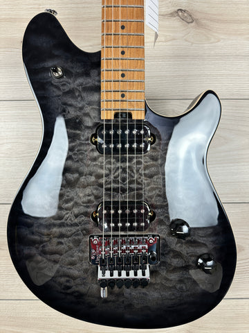 EVH Wolfgang Special QM, Baked Maple Fingerboard, Charcoal Burst