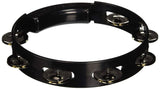 RhythmTech TC4018 True Color Tambourine, 8" - Black - CBN Music Warehouse