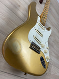 Fender Custom Shop 1957 Stratocaster Relic Electric Guitar - Aged HLE Gold