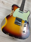 Fender Custom Shop 1960 Telecaster Custom Heavy Relic - Chocolate 3-Tone Sunburst