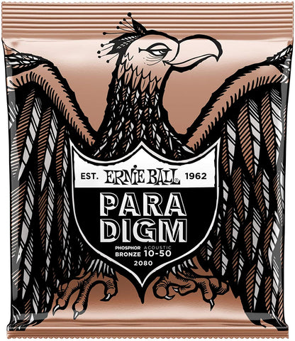 Ernie Ball 2080 Paradigm Phosphor Bronze Acoustic Guitar Strings - .010-.050