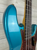 Fender Custom Shop Limited Edition 60 Jazz Bass Relic Aged Ocean Turquoise