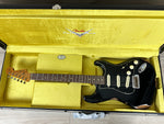 Fender Custom Shop Black Roasted Dual-Mag Strat Relic - Aged Black