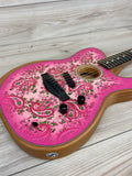 Fender American Acoustasonic limited Edition Telecaster, Pink Paisley