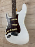 Fender American Ultra Stratocaster Left-Hand Guitar, Rosewood Fingerboard, Arctic Pearl