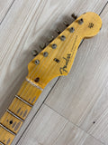 Fender Custom Shop Limited-edition 1957 Stratocaster Relic Finish Faded Aged Daphne Blue