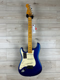 Fender American Ultra Stratocaster Left-Hand, Maple Fingerboard, Cobra Blue