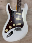 Fender American Ultra Stratocaster Left-Hand Guitar, Rosewood Fingerboard, Arctic Pearl