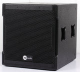 MJ Audio BW13-15WA 15 inch 1500 Watts RMS Powered Subwoofer