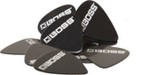 Boss Celluloid Black Picks - 72 Pack - CBN Music Warehouse