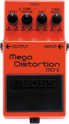 Boss MD-2 Mega Distortion Pedal - CBN Music Warehouse